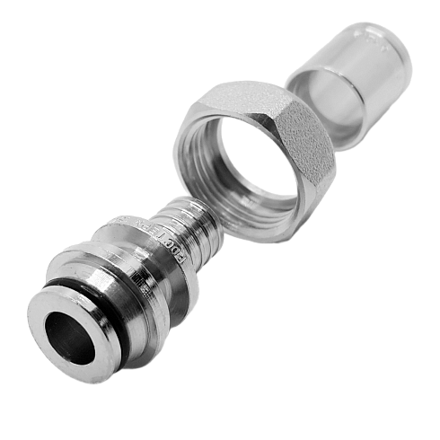 Переходник РОСТерм с накидной гайкой 16*2,2 - G3/4 Евроконус